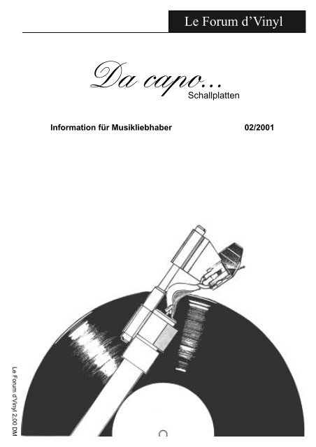 Le Forum 02/2001 - Da capo