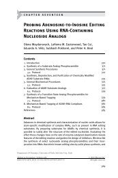 Probing Adenosine-to-Inosine Editing Reactions Using ... - UC Davis