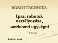 Ipari robotok osztályozása