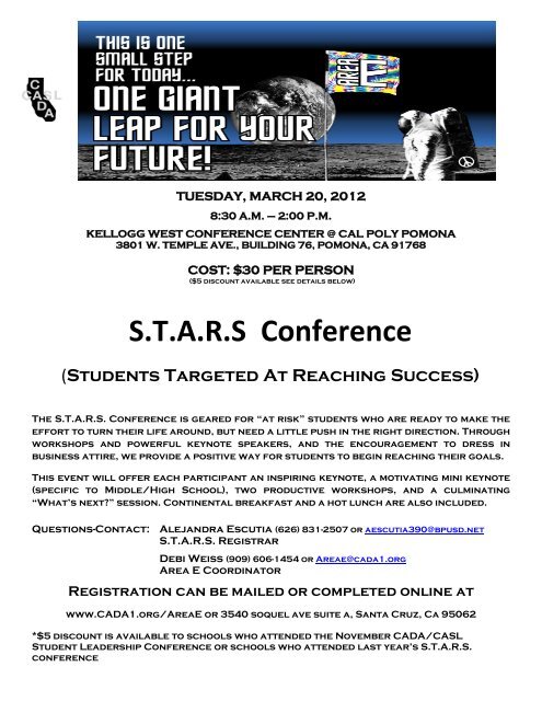 S.T.A.R.S Conference - CADA
