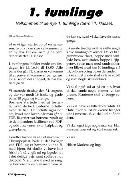 Posten - Nr. 4, År 2010 - FDF Tjæreborg