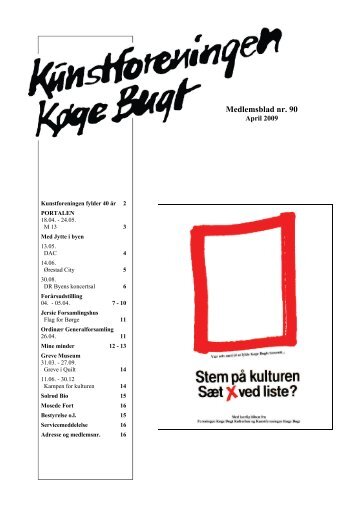 Blad nr 90 - Kunstforeningen Køge Bugt