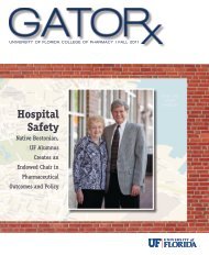 Hospital Safety - College of Pharmacy - University of Florida