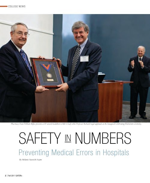 Hospital Safety - College of Pharmacy - University of Florida