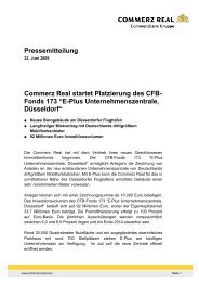 Fonds 173 “E-Plus Unternehmenszentrale ... - CommerzReal