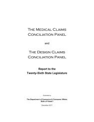 The Medical Claims Conciliation Panel