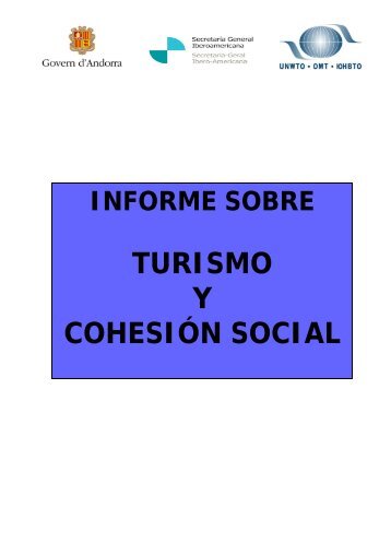 Informe Sobre Turismo y Cohesión Social - Segib