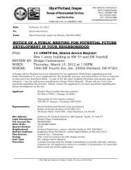 Notice of a Public Hearing on a Proposal in Your Neighborhood