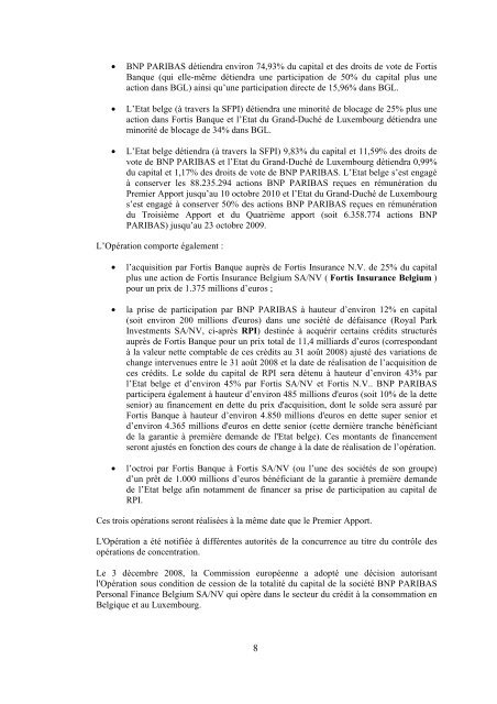 Personnes responsables du document - BNP Paribas