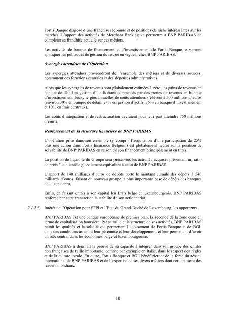 Personnes responsables du document - BNP Paribas