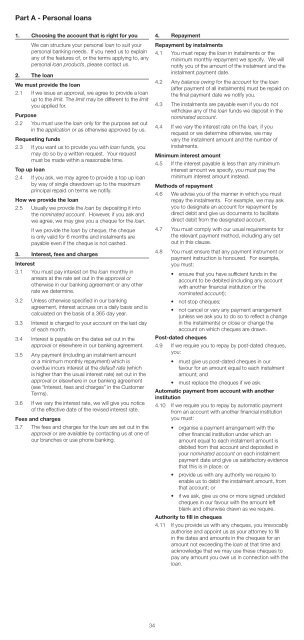 Part A Personal Loans 1