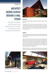 ARCHITECT GEORGE ELPHICK DESIGNS A VAAL STUDIO - saisc