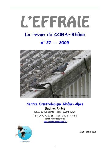 n°27/2009 - LPO Coordination Rhône-Alpes