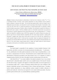 THE USE OF GAMMA PROBE IN THYROID UPTAKE STUDIES - IRPA