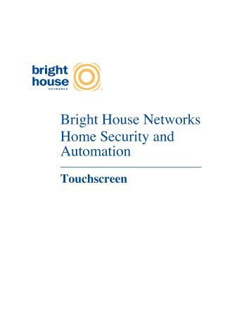 Bright House Networks Home Security and Automation