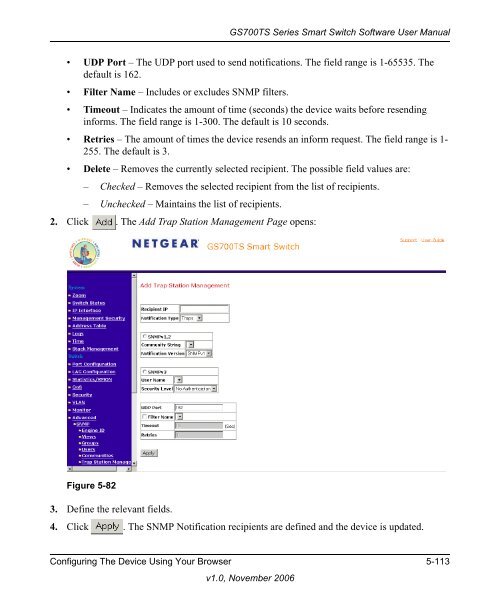 GS700TS Series Smart Switch Software User Manual - Andover ...