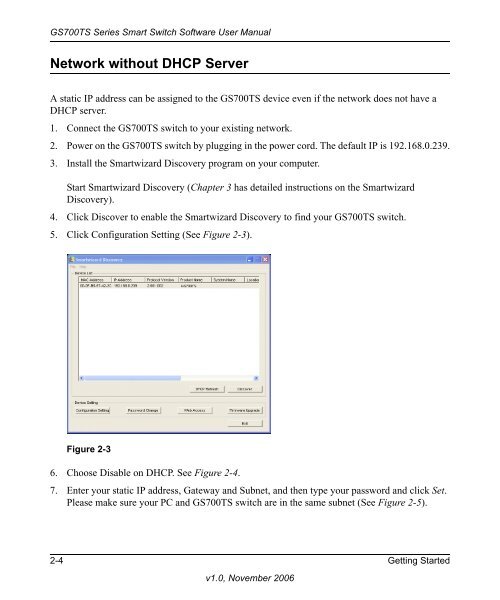 GS700TS Series Smart Switch Software User Manual - Andover ...