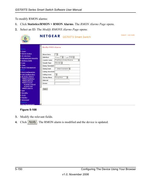 GS700TS Series Smart Switch Software User Manual - Andover ...