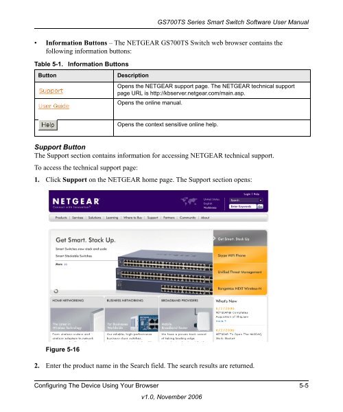 GS700TS Series Smart Switch Software User Manual - Andover ...