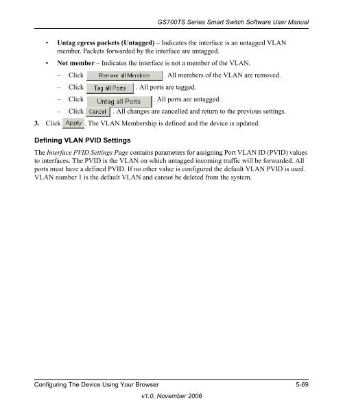 GS700TS Series Smart Switch Software User Manual - Andover ...