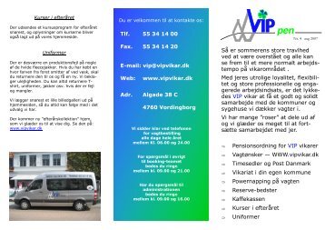 Vippen_04_2007 - VIPvikar