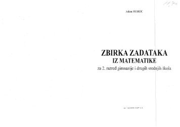 ZBIRKA ZADATAKA