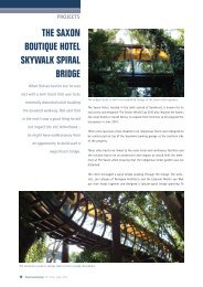 the saxon boutique hotel skywalk spiral bridge - Southern African ...