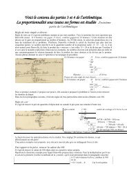 La proportionnalité - ASSP