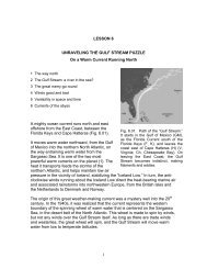1 LESSON 6 UNRAVELING THE GULF STREAM ... - Earthguide