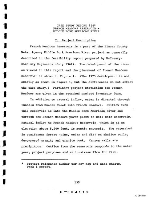 CASE STUDY REPORT #~6" FRENCH ... - State of California