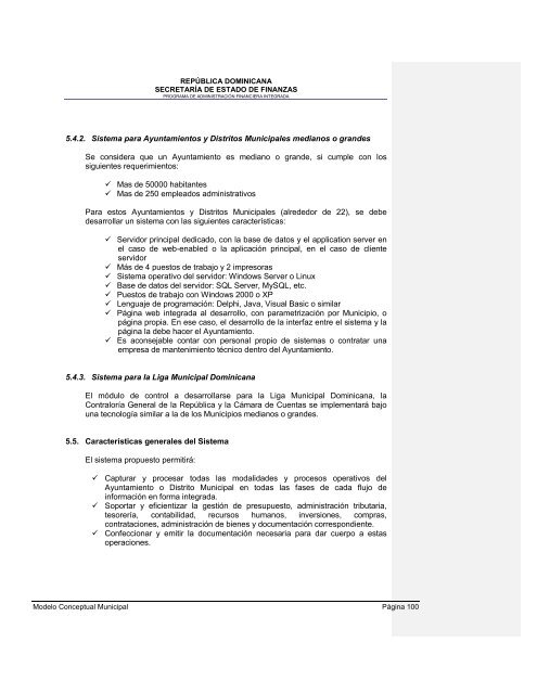 36. Modelo conceptual del Sistema de GestiÃ³n Financiera Municipal - Con Mara del Pilar Montarce y Marcos P. MakÃ³n.2004.PAFI.SecretarÃ­a de Finanzas.RepÃºblica Dominicana.pdf