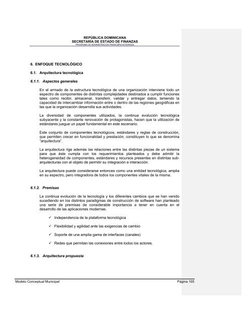 36. Modelo conceptual del Sistema de GestiÃ³n Financiera Municipal - Con Mara del Pilar Montarce y Marcos P. MakÃ³n.2004.PAFI.SecretarÃ­a de Finanzas.RepÃºblica Dominicana.pdf