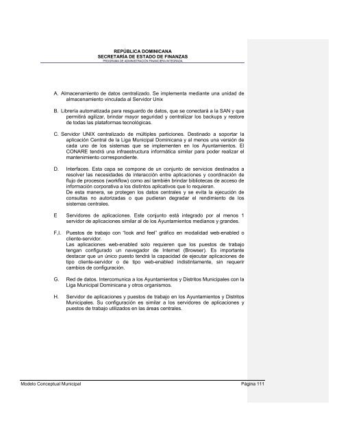 36. Modelo conceptual del Sistema de GestiÃ³n Financiera Municipal - Con Mara del Pilar Montarce y Marcos P. MakÃ³n.2004.PAFI.SecretarÃ­a de Finanzas.RepÃºblica Dominicana.pdf