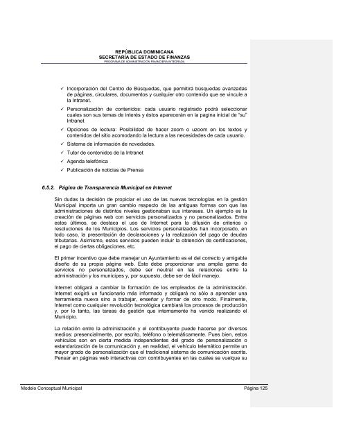 36. Modelo conceptual del Sistema de GestiÃ³n Financiera Municipal - Con Mara del Pilar Montarce y Marcos P. MakÃ³n.2004.PAFI.SecretarÃ­a de Finanzas.RepÃºblica Dominicana.pdf