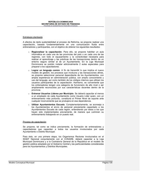 36. Modelo conceptual del Sistema de GestiÃ³n Financiera Municipal - Con Mara del Pilar Montarce y Marcos P. MakÃ³n.2004.PAFI.SecretarÃ­a de Finanzas.RepÃºblica Dominicana.pdf