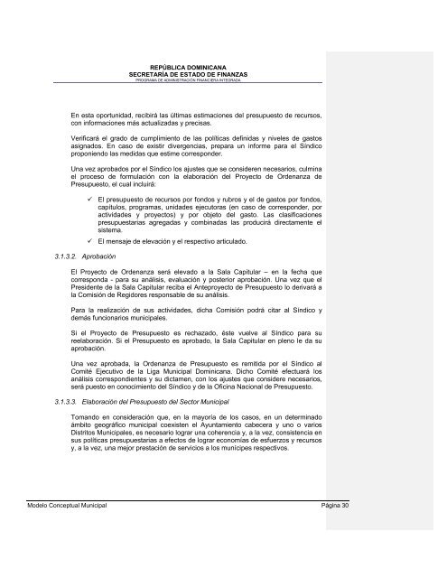 36. Modelo conceptual del Sistema de GestiÃ³n Financiera Municipal - Con Mara del Pilar Montarce y Marcos P. MakÃ³n.2004.PAFI.SecretarÃ­a de Finanzas.RepÃºblica Dominicana.pdf