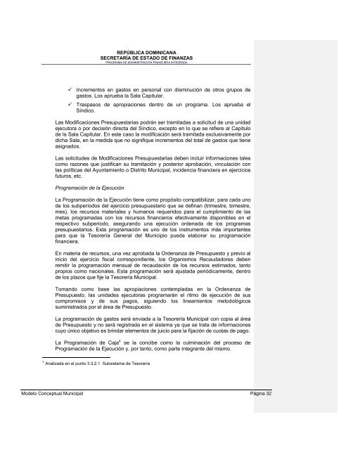 36. Modelo conceptual del Sistema de GestiÃ³n Financiera Municipal - Con Mara del Pilar Montarce y Marcos P. MakÃ³n.2004.PAFI.SecretarÃ­a de Finanzas.RepÃºblica Dominicana.pdf