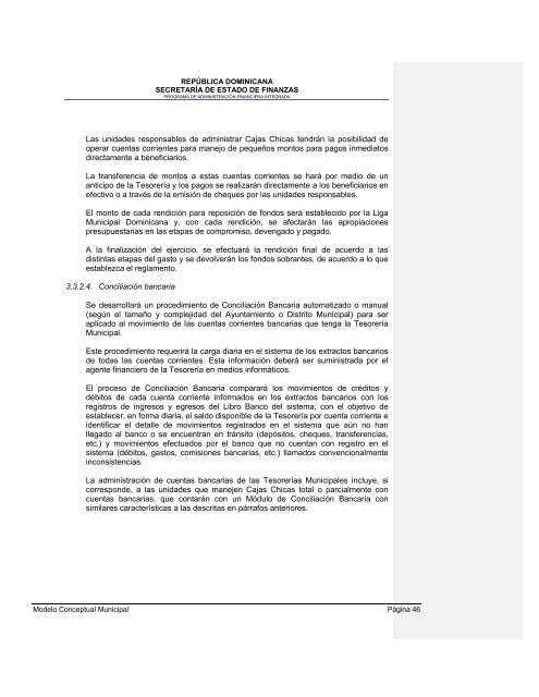 36. Modelo conceptual del Sistema de GestiÃ³n Financiera Municipal - Con Mara del Pilar Montarce y Marcos P. MakÃ³n.2004.PAFI.SecretarÃ­a de Finanzas.RepÃºblica Dominicana.pdf