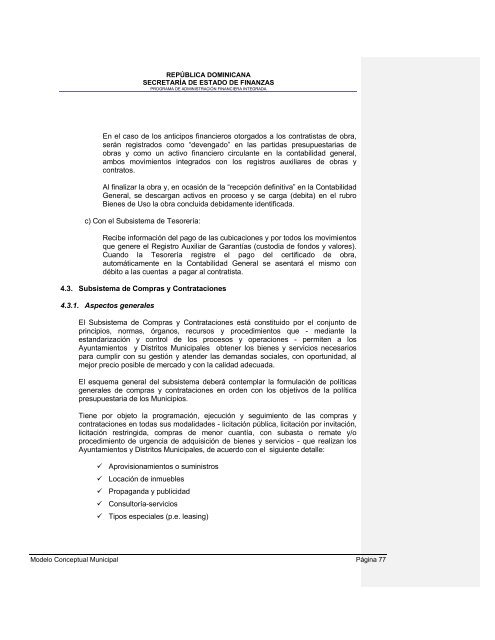 36. Modelo conceptual del Sistema de GestiÃ³n Financiera Municipal - Con Mara del Pilar Montarce y Marcos P. MakÃ³n.2004.PAFI.SecretarÃ­a de Finanzas.RepÃºblica Dominicana.pdf