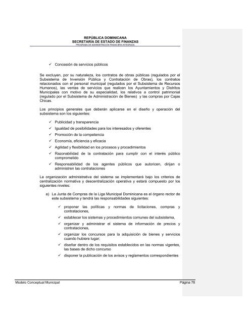 36. Modelo conceptual del Sistema de GestiÃ³n Financiera Municipal - Con Mara del Pilar Montarce y Marcos P. MakÃ³n.2004.PAFI.SecretarÃ­a de Finanzas.RepÃºblica Dominicana.pdf