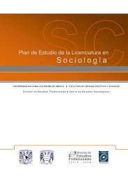 Sociología Interpretativa - Centro de Estudios Sociológicos - UNAM