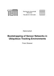 Bootstrapping Sensor Networks in Ubiquitous Tracking Environments