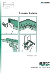 Rainwater systems installation - CMS