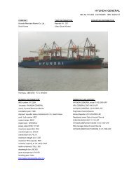 HYUNDAI GENERAL - Cargo Vessels International