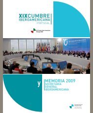 Memoria de la Cumbre Iberoamericana 2009 - Segib