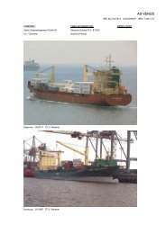 AS VENUS IMO No - Cargo Vessels International