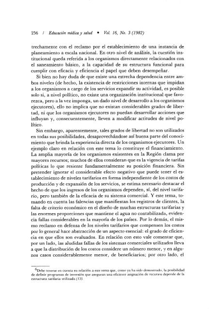 cursos humanos para el (cenio Internacional del Agua ... - PAHO/WHO