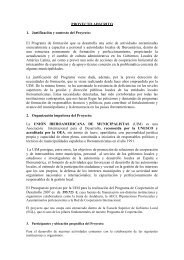 documento de formulación (pdf) - Segib