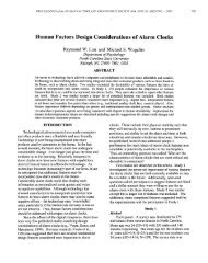 Human Factors Design Considerations of Alarm Clocks - Cognitive ...