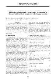 Analysis of Single Phase Transformer: Comparison of Calculated ...